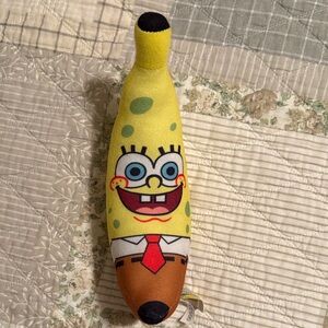 Nickelodeon SpongeBob Banana Plush - Yellow and Brown